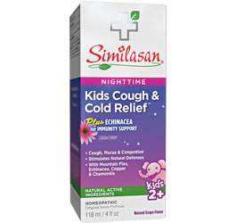 Nighttime Kids Cough and Cold Relief syrup